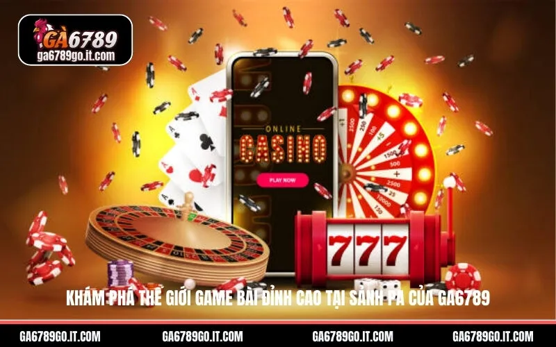 Khám phá thế giới game bài đỉnh cao tại sảnh PA của GA6789